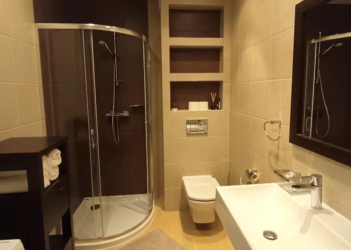 Wenge W Centrum Ustronia Apartment